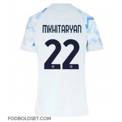 Inter Milan Henrikh Mkhitaryan #22 Udebanetrøje Dame 2025-26 Kortærmet Inter Milan Henrikh Mkhitaryan #22 Udebanetrøje Dame 2025-26 Kortærmet